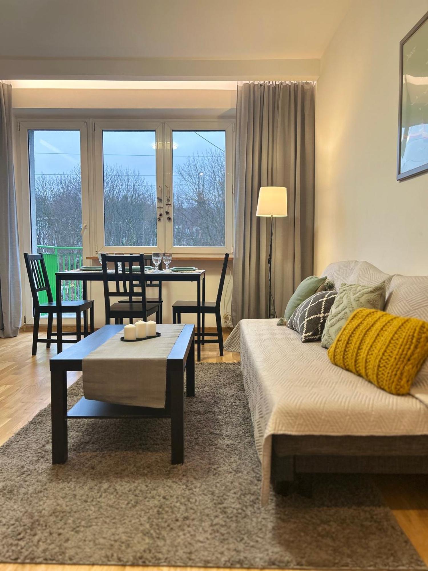 One Bed Apartment In Central Sopot Buitenkant foto